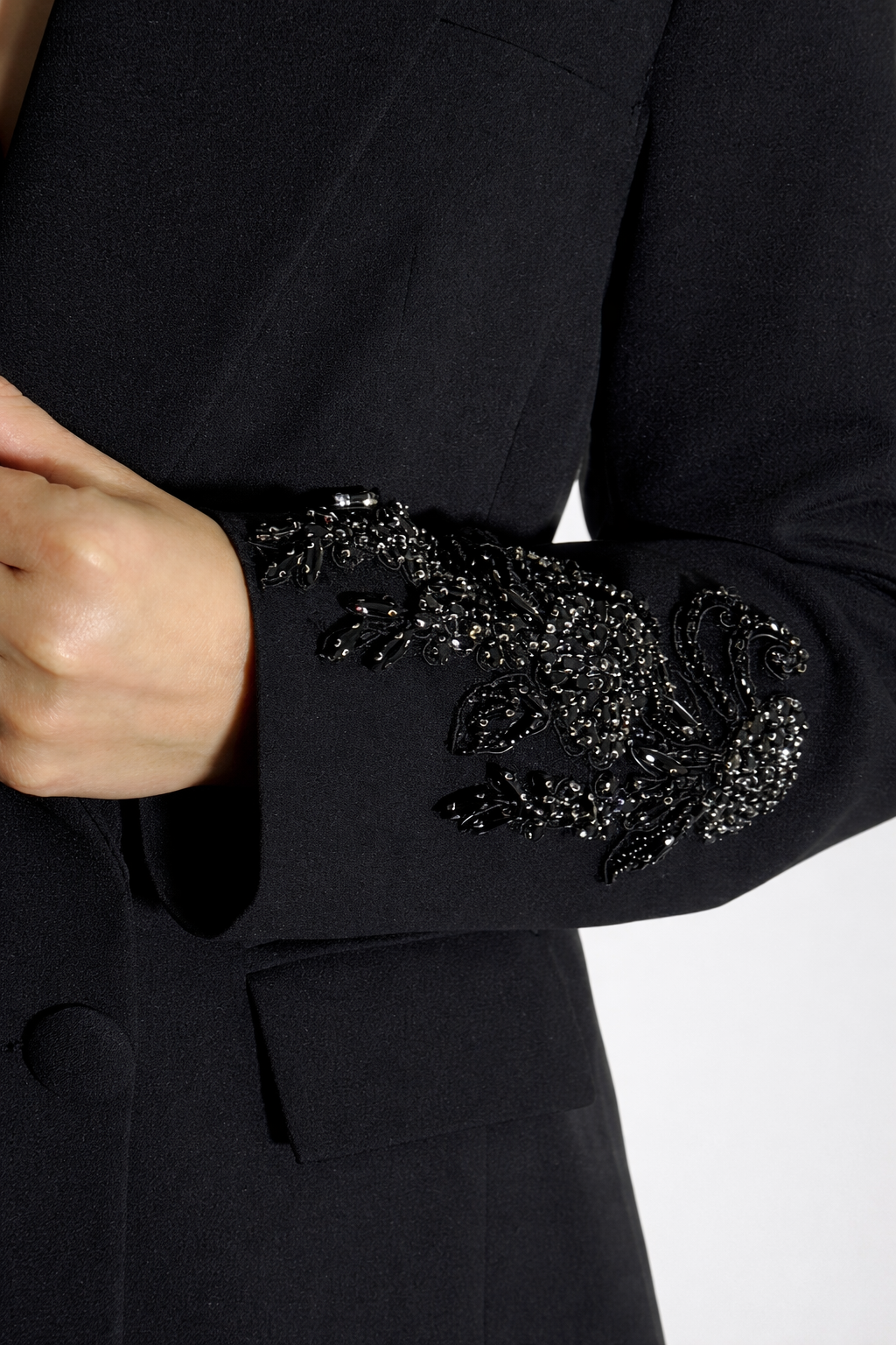 Sacou Noir Couture - Image 5