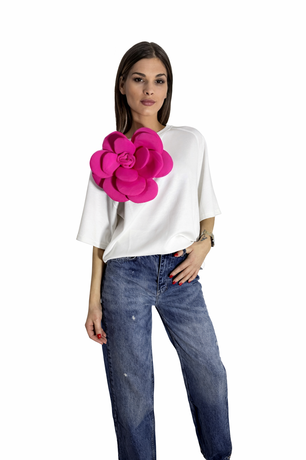 Tricou Fleur Amour - Image 2
