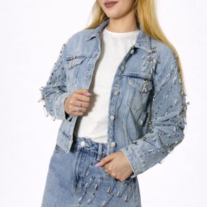 Fusta Denim Pearl